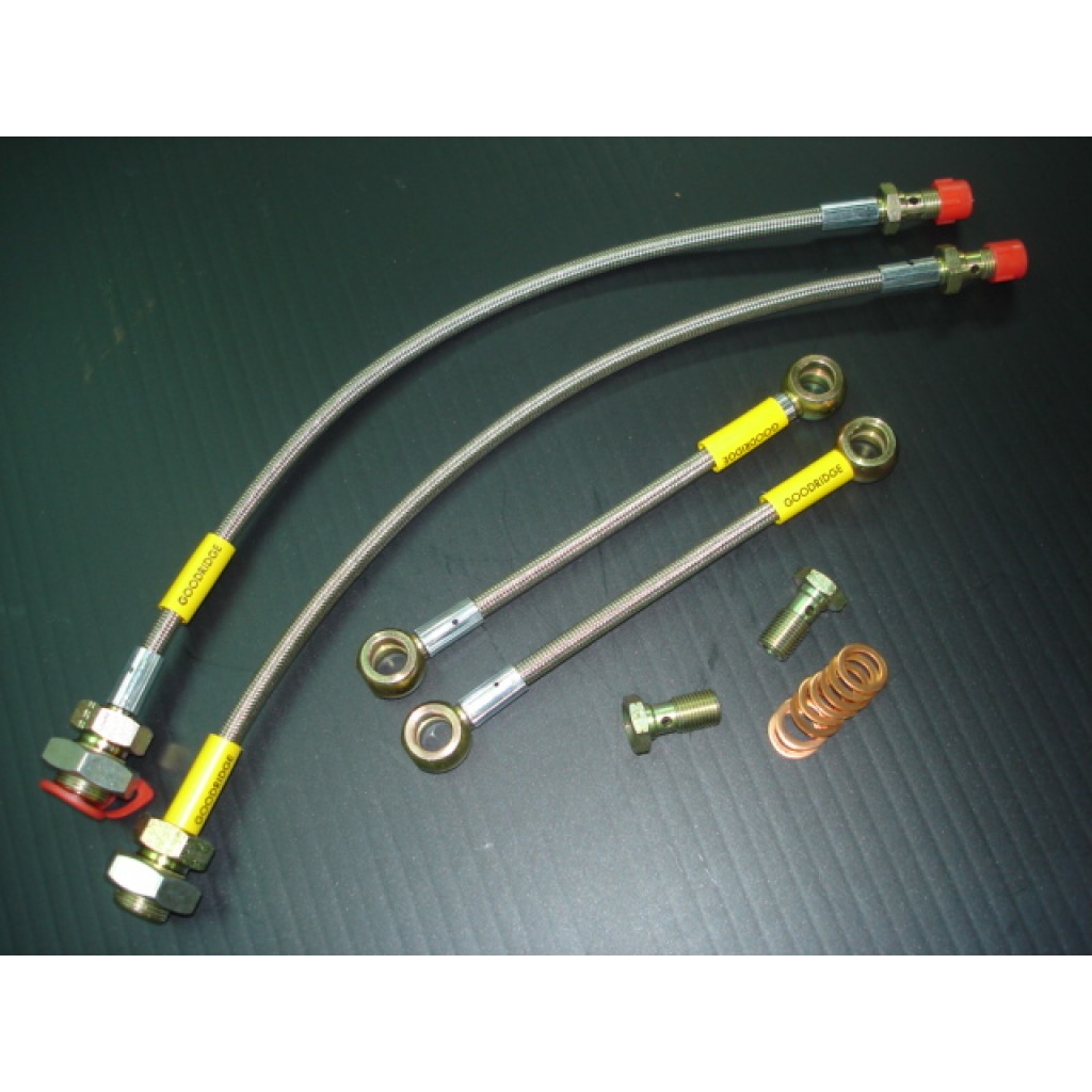 Kit de tubos em malha de aço p/aplicação de pinças metro